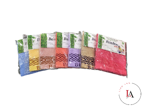 Khăn mặt sợi tre 28x48